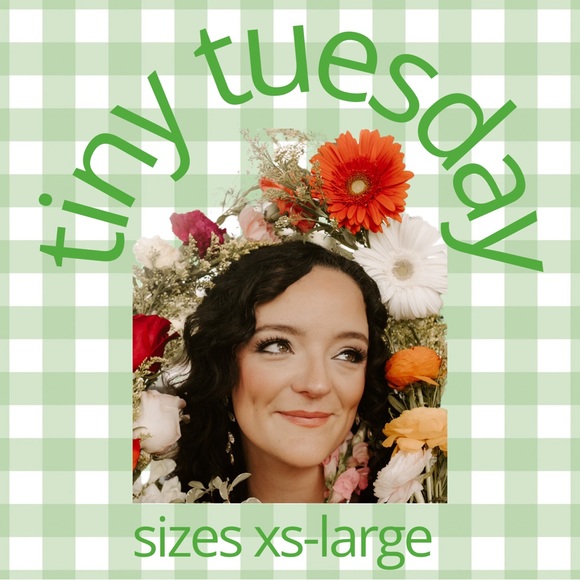 Tiny Tuesdays! 8:30AM CT sizes xs-m - Picture 1 of 1